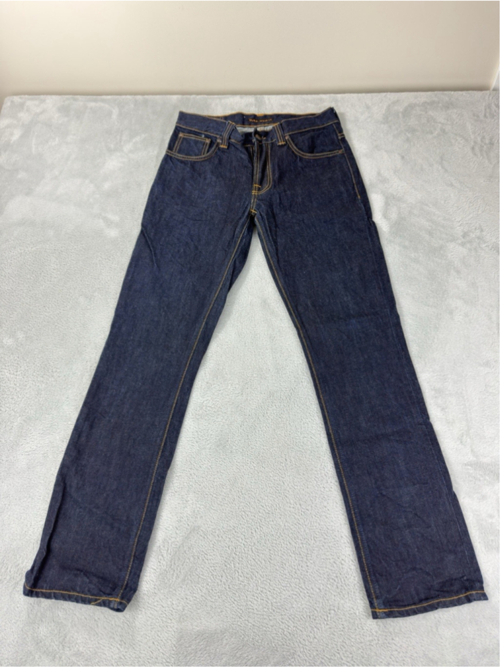 Nudie Jeans Men's Sz 31 W X 30 L Grim Tim Dry Ring NJ1000298 100% Organic Cotton